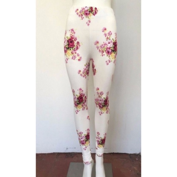 Floral LeggingsLast Pair! - Picture 2 of 6